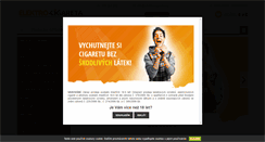 Desktop Screenshot of elektro-cigareta.cz